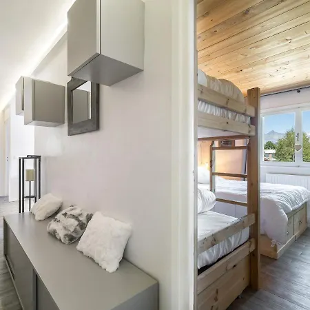 Renove 3 Pieces, 6 Pers, Balcon, Proche Pistes Et Commerces, Jaillet - Fr-1-453-126 * Megeve